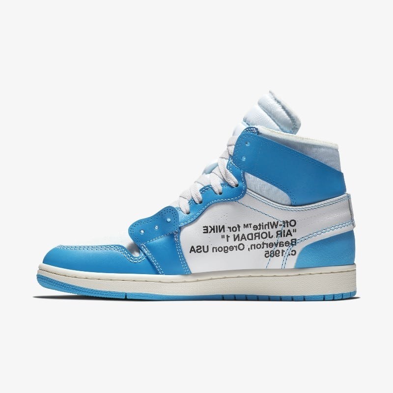 Off-White x Air Jordan 1 UNC Blue | AQ0818-148 | Grailify